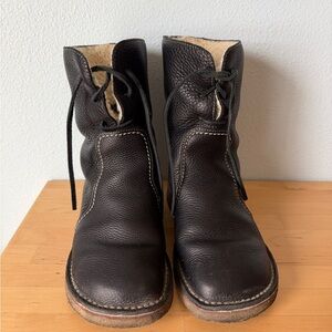 Duckfeet Arhus Black Leather Boots size 40
